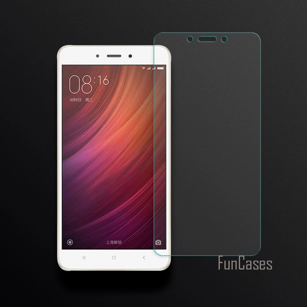 Защитная пленка для экрана из закаленного стекла Xiaomi Redmi Note 4 2.5D с закругленными