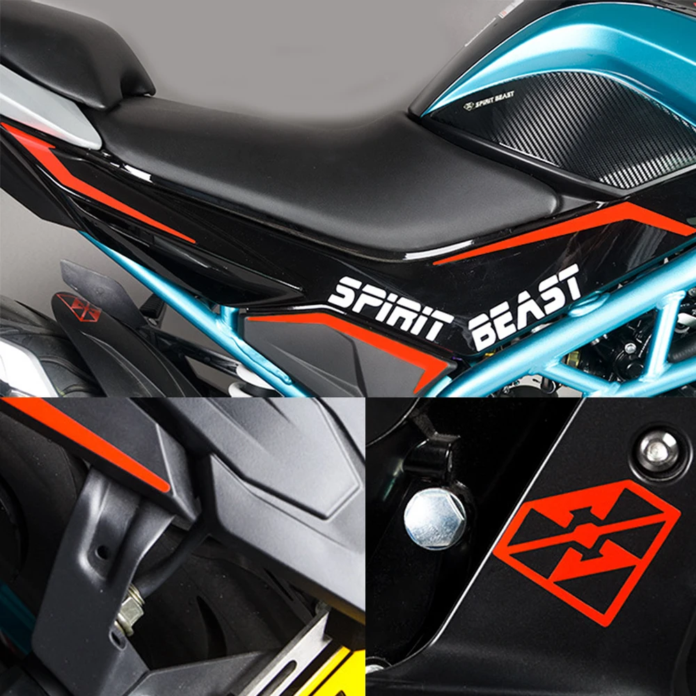 Наклейки на мотоцикл SPIRIT BEAST наклейки велосипед автомобиль квадроцикл для Honda Yamaha