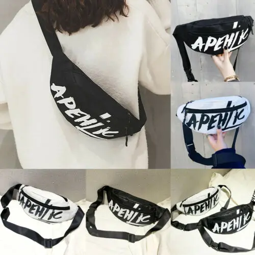 

New Men Women Waist Bag Bum Fanny Pack Running Belt Money Pouch Holiday Sport US