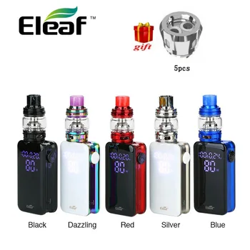 

100% Original Eleaf iStick NOWOS with ELLO Duro kit 6.5ml with 4400mAh battery & HW-M/HW-N Dual Head Faster Charging Vape Kit