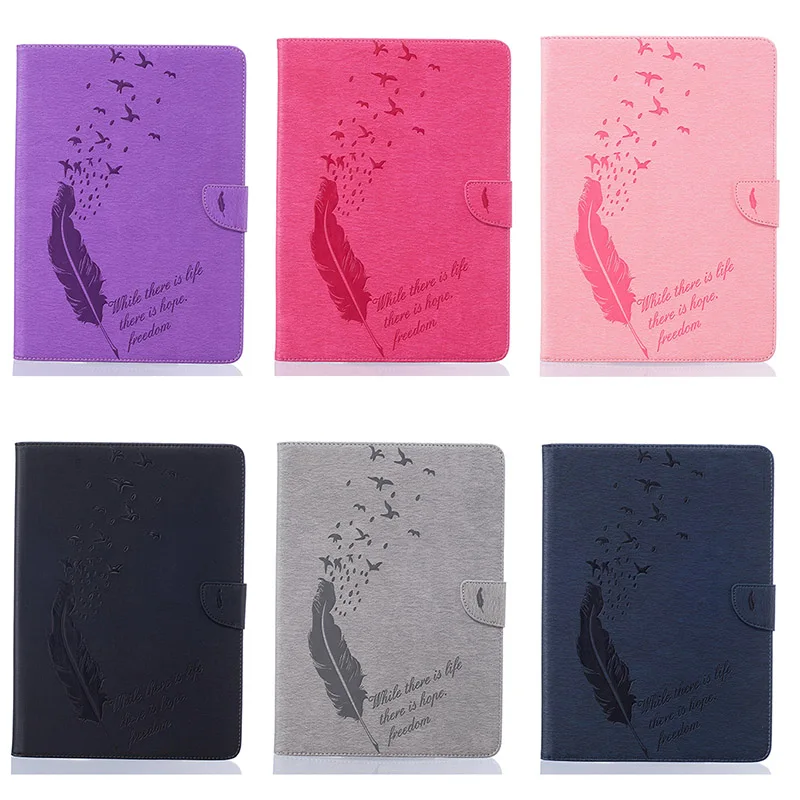 

Birdy feathers Case for iPad mini 4 PU Leather Stand and Magnetic Auto Wake Sleep Case for iPad mini4