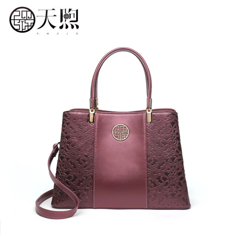 

Pmsix Handbag female 2018 new autumn and winter ladies bag atmosphere wild large-capacity fashion handbags
