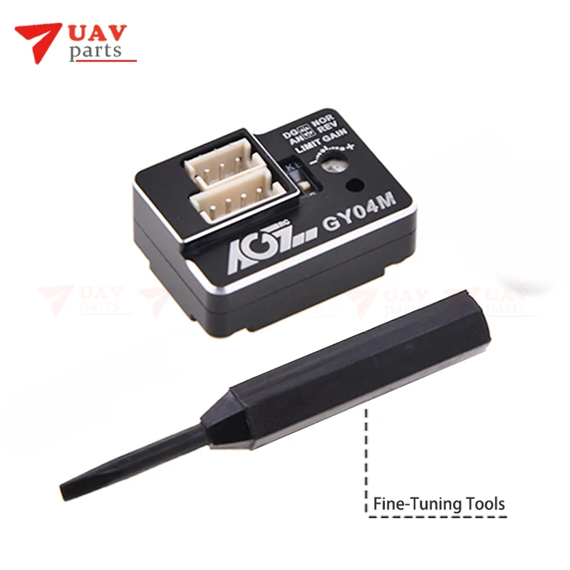 

AGF Mini Gyro Gyroscope for 1/8 1/10 RC Car Drift Racing Car Steering Output Integrated Compact Light-weight Design