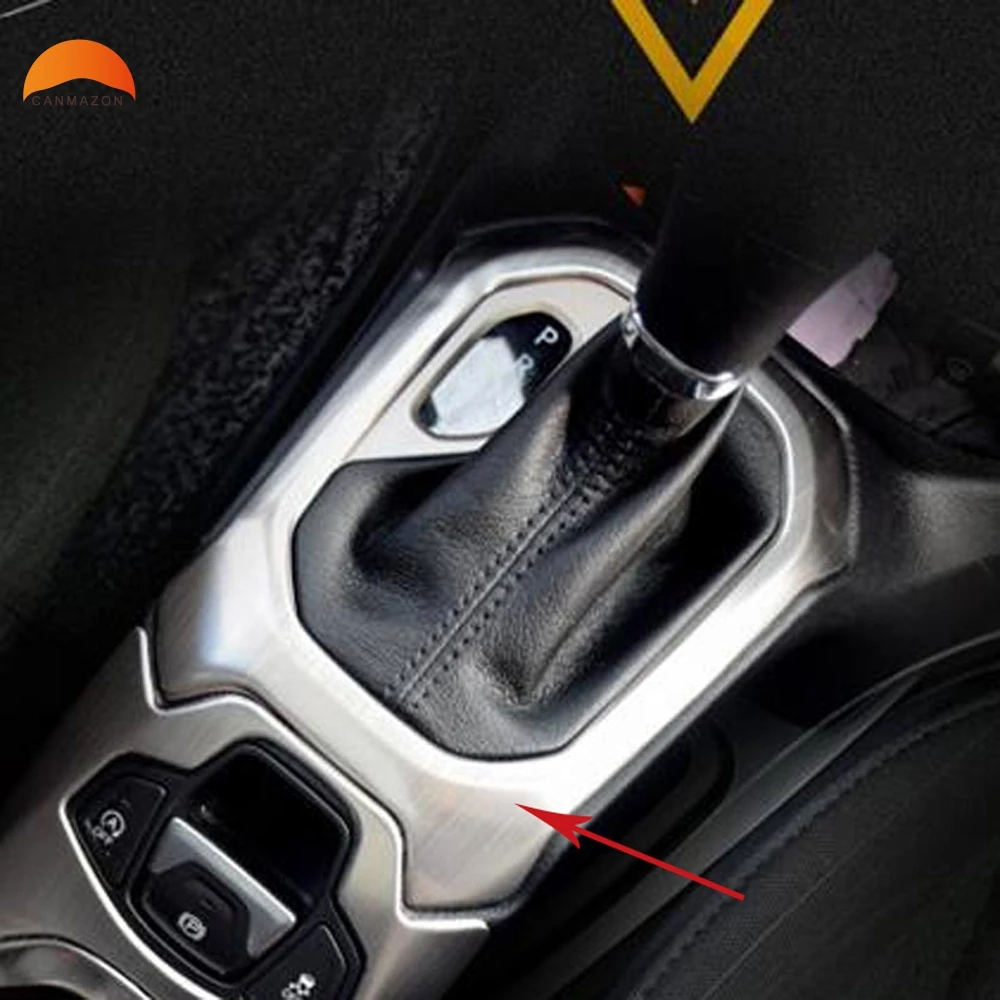 For Jeep Renegade 2014 2015 2016 2017 ABS Matte Internal Gear Shift