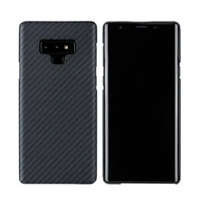 Mcase novo para samsung galaxy note 9 padrão de fibra carbono caso ultra fino aramida fibra capa protetora para samsung nota 9