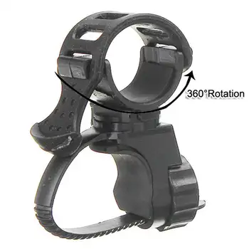 

Adjustable 360 Degree Bike Bicycle Flashlight Torch Mount Holder Clamp Clip Light Lamp Holder Clip