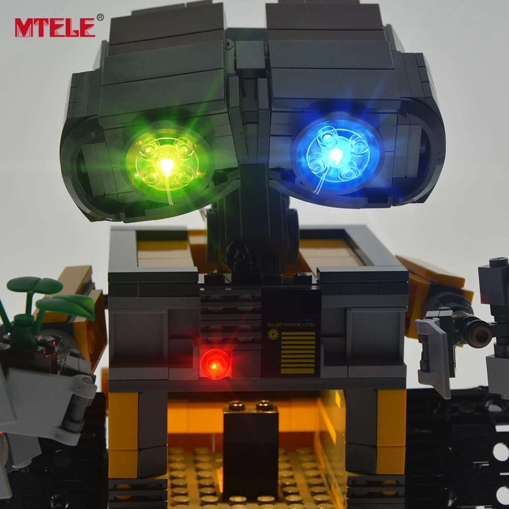 MTELE светодиодный светильник для 21303 Idea Robot настенный светильник, совместимый с 16003(не включает модель