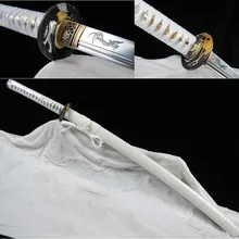CUSTOMIZED ACCEPTED HIGH QUALITY 1060 CARBON STEEL JAPANESE KATANA SWORD SAMURAI FULL TANG SHARP CAN CUT – FITTING OPTIONAL