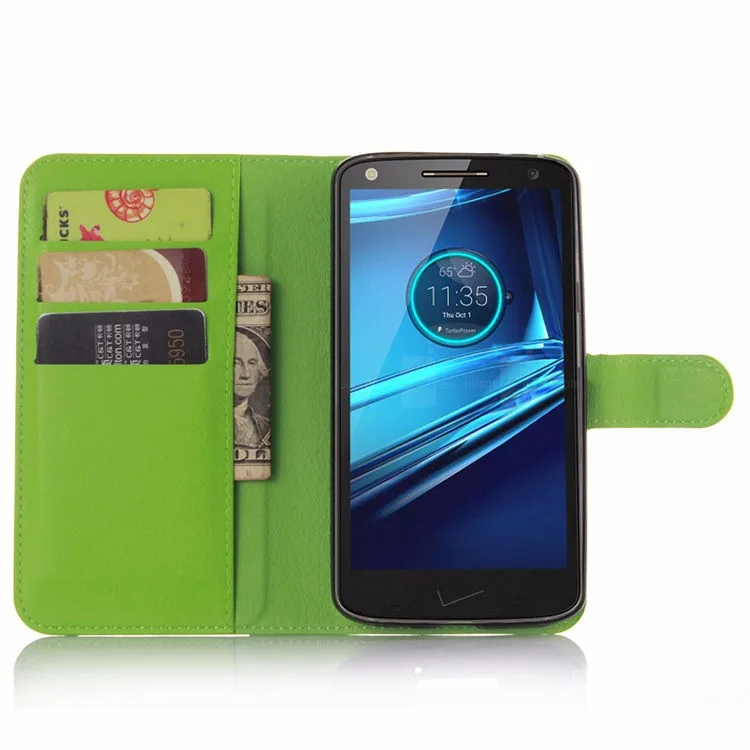 Luxury Wallet PU Leather Cell Phone Case Cover For Motorola Droid Turbo 2 Case Cover Flip Back Cover For Motorola Moto X Force (2)