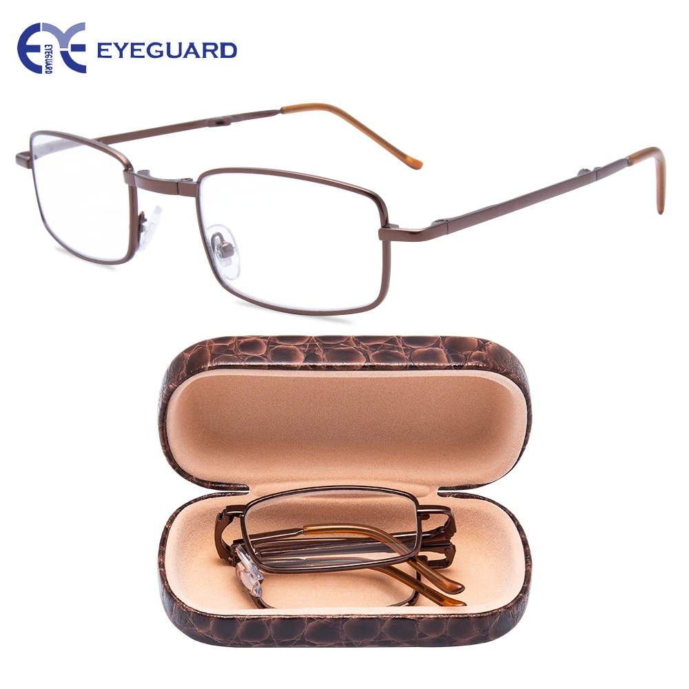 EYEGUARD Metal Foldable Reading Glasses Folding Readers Fold Classic