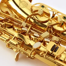 Suzuki Eb альт саксофон латунный корпус французский стиль ключи с Чехол Музыкальные инструменты