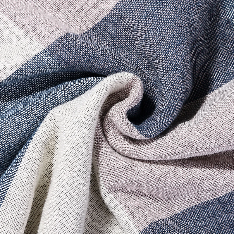 3PCS 100% Cotton Absorbent Kitchen Cleaning Towels Striped Plaid Tableware Dish Towel Microfiber Household Washing Cloth 1 Pack