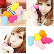 OutTOP и высококачественный 5 шт. Pro пуховка для нанесения основы под макияж Бутылка Губка из бутылочной тыквы 04,21