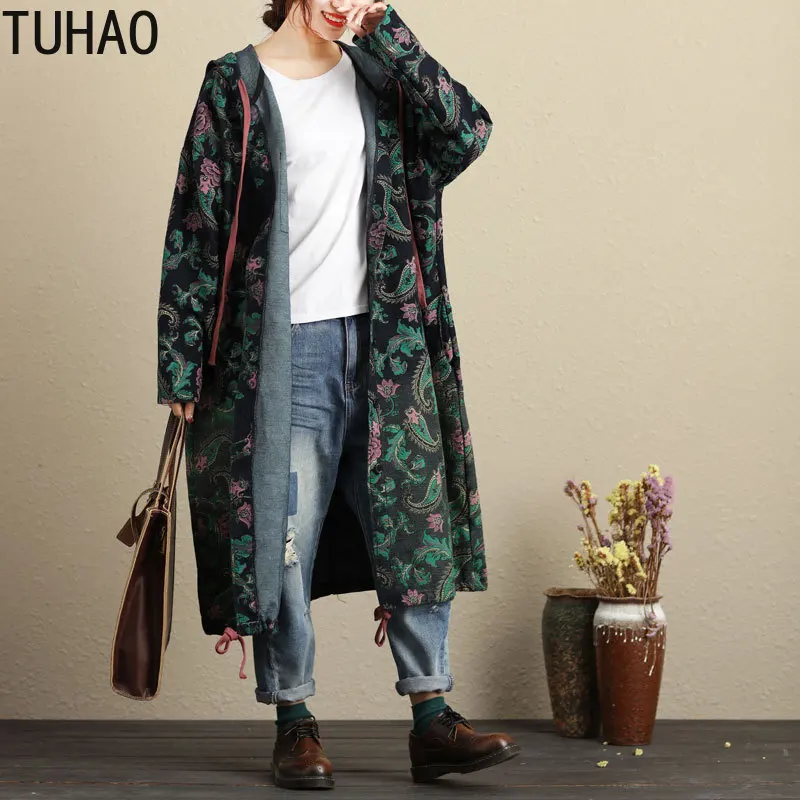 coats Vintage Trench Imprimer As Vêtements coat Trench Coupe Femmes Manteaux Femme Tuhao Picture Llj Lâche Veste Vestes Longue Pour Section vent nvZIxqEFqw