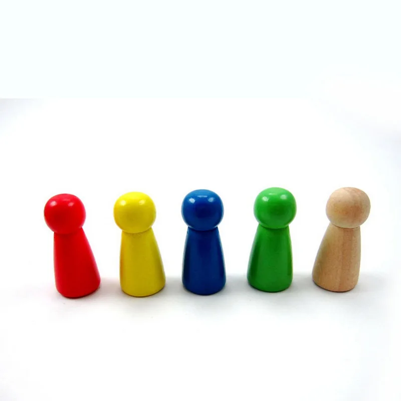 

50Pcs/Set Chess Pieces Board Game Accessories Wood Pawn/Chess Card Pieces For Board Game and Other Games Accessories