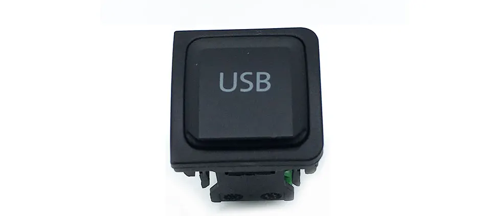 1 шт. УЗО 510 USB переключатель разъем для Jetta MK5 MK6 Golf MK5 MK6 Scirocco 5KD 035 726 A 5KD035726A