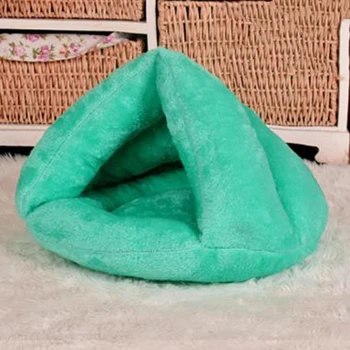 

Kitten Cave Sleeping Bag Small Dogs Puppy Kennel Bed Puppy House Winter Warm Pets Mat Soft Fleece Thicken Nest Pet Cat
