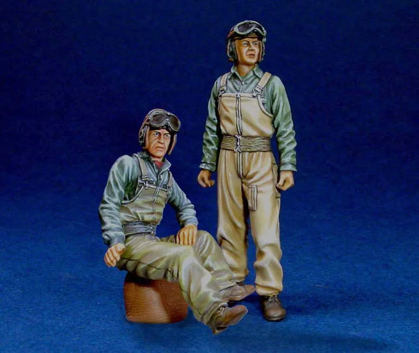 

pre order-Resin toys L0102 US TANK CREW Free shipping