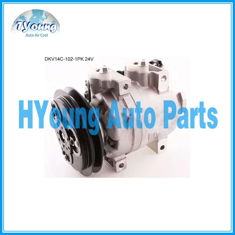 DKV14C Авто воздушный компрессор A/C для экскаватора Hitachi Hyundai 506021 7082 5060217082 11N892040