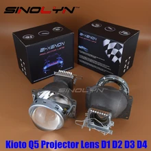 Стайлинга автомобилей HID Bi xenon 3.0 дюйм(ов) Объектив Проектора Фара Дооснащения Линзы Комплект Q5, используйте D1S D2S D2H D3S D4S Лампы Супер Яркий