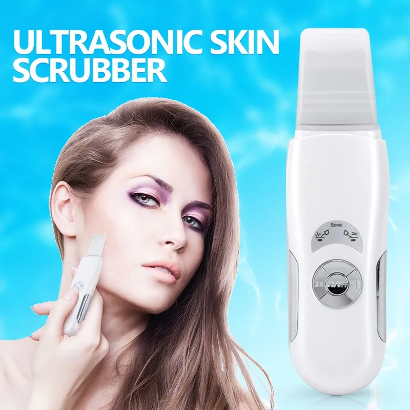 

Facial Deep Cleansing Ultrasonic Skin Scrubber Skin care tool Microcurrent Face Cleaner