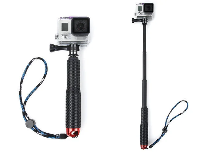 Селфи-Палка для Gopro монопод экшн-видео камера Спорт Adaptador Gimbal портативный рукоятка Cardan Estabilizador руководство Stabiliz