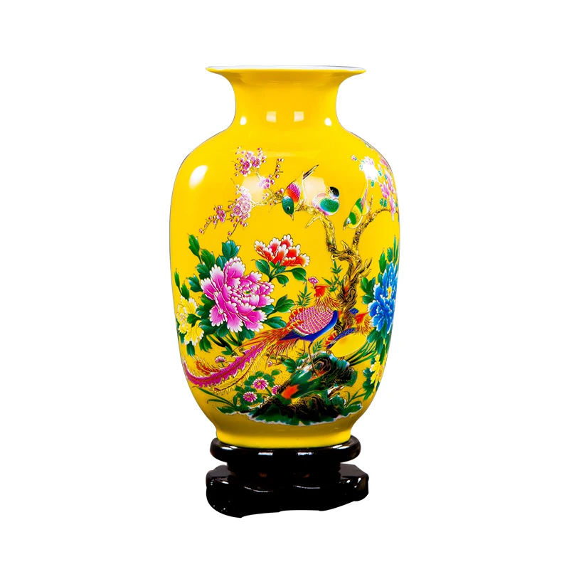 Flower Vase Ceramic Vase Jingdezhen Porcelain Flower Vase 13 Models for Home Desk Christmas Decoration