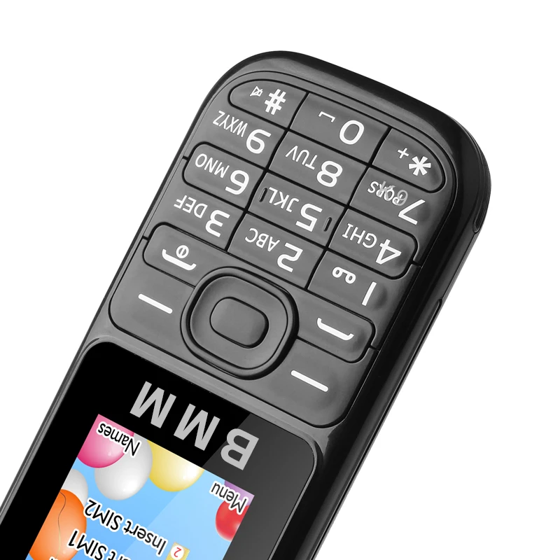 UNIWA ECON K9 1 77 дюймов мобильный телефон две sim карты 2G GSM для пожилых людей 0.08MP задняя