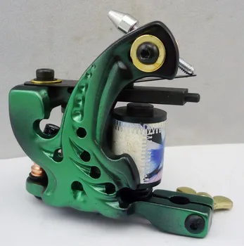 

10Pcs/lot Pro Casting Iron Tattoo Machine 10 Wraps coil stainless steel Tattoos Body Art Gun Coil Machine LPC-ITM-7016-16P