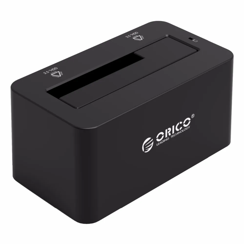 ORICO 2,5/3,5 дюймов USB3.0 жесткого диска SATA HDD/SSD жесткий диск коробка док-станция для жесткого диска чехол корпус 8 ТБ с 12V2A Мощность адаптер