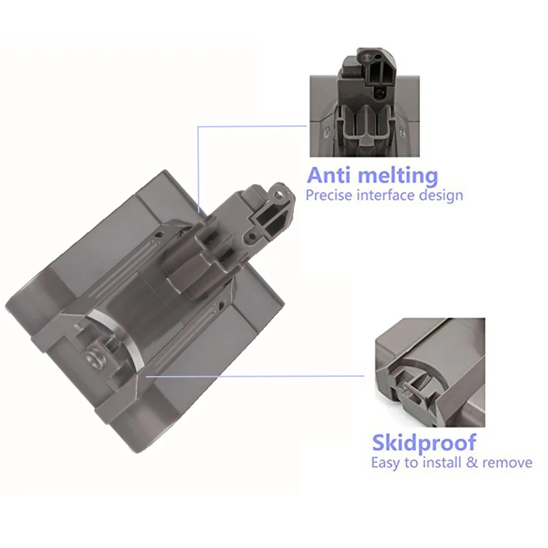 Аккумулятор для Dyson v6 3000 мАч 21 6 в литий ионный аккумулятор V6 DC58 DC59 DC61 DC62 SV09 SV07