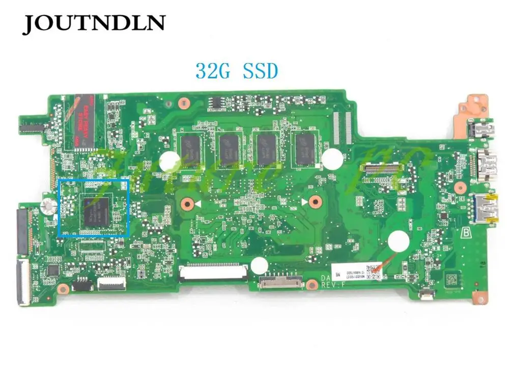 JOUTNDLN для Acer Chromebook C738T CB5 132T материнская плата ноутбука NBG551100E DA0ZHRMB6F0 N3060 ЦПУ 4 Гб ОЗУ