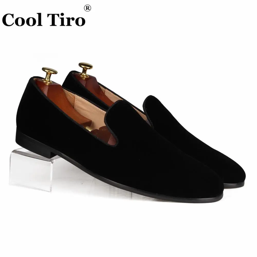 Chaussures En Glissement Hommes Cuir Tiro Sur Occasionnels Véritable Mariage Plat Pantoufles Velours Noir Mocassins De Mocassin Cool Classique Robe xOY6qYR