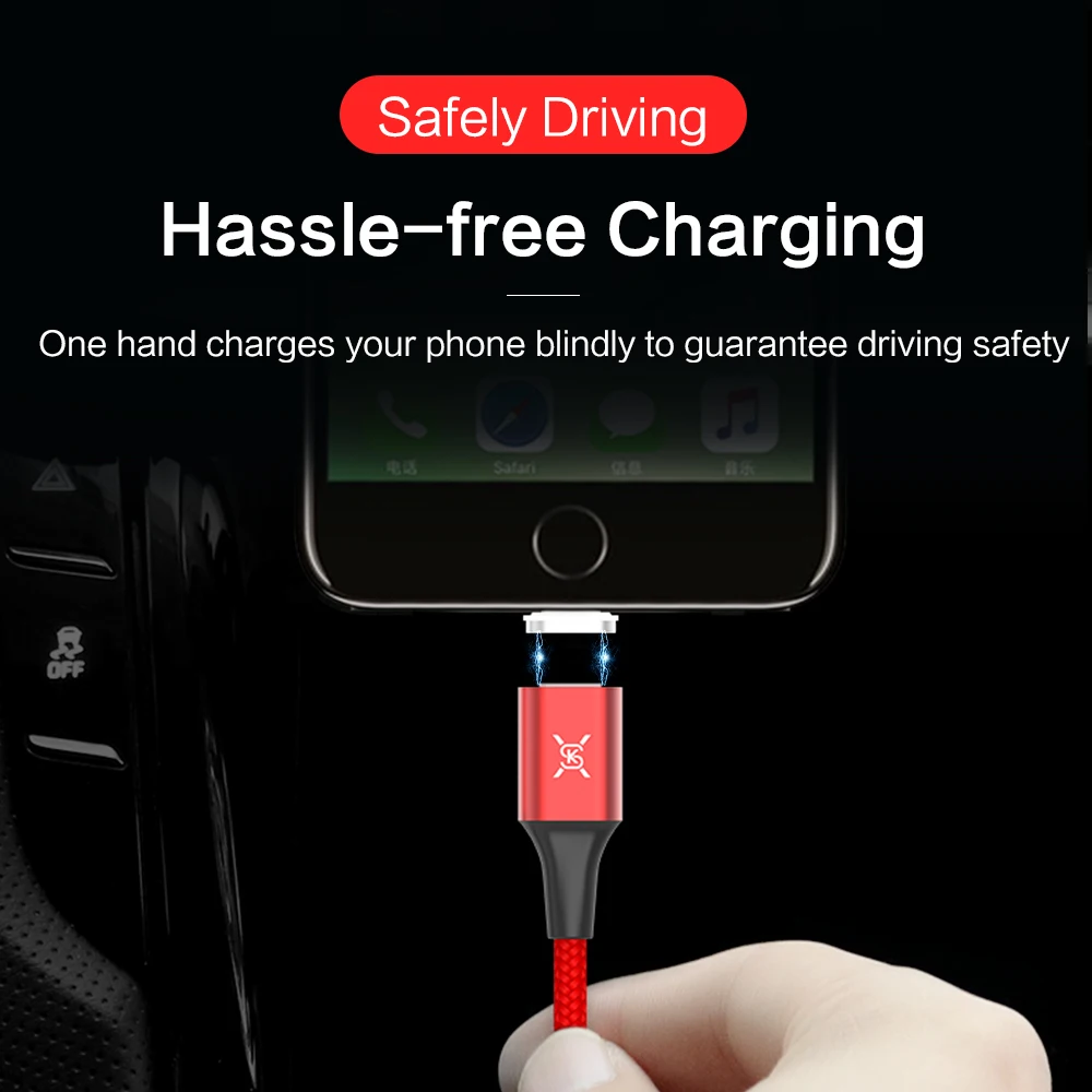 SIKAI 3A USB مغناطيسي صغير كابل ل فون سامسونج نوع-c شحن تهمة المغناطيس مهايئ شاحن USB نوع C الهاتف المحمول كابل SIKAI 3A USB مغناطيسي صغير كابل ل فون سامسونج نوع-c شحن تهمة المغناطيس مهايئ شاحن USB نوع C الهاتف المحمول كابل