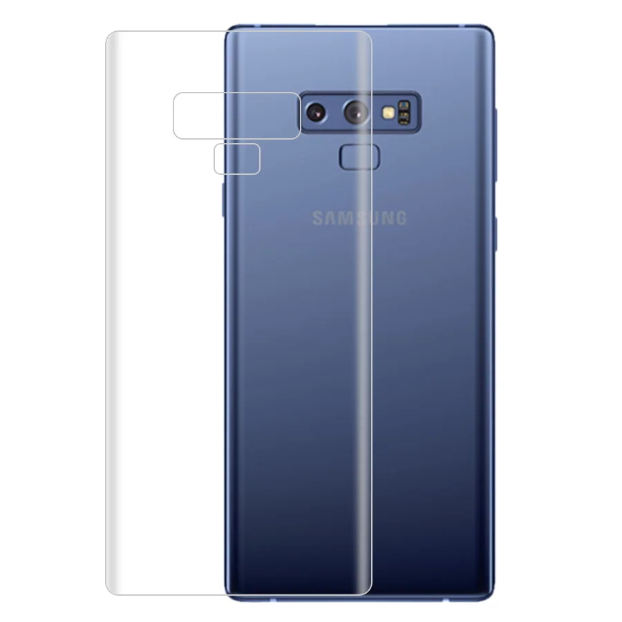 Спереди Сзади мягкая пленка для samsung Galaxy Note 8 9 Экран полное покрытие протектор S8 S9