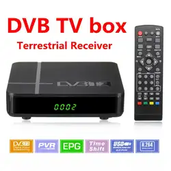 DVB T2 Smart Digital tv Box наземный ресивер спутниковый DVB-T2 MPEG-2/-4 H.264 Поддержка HDMI набор