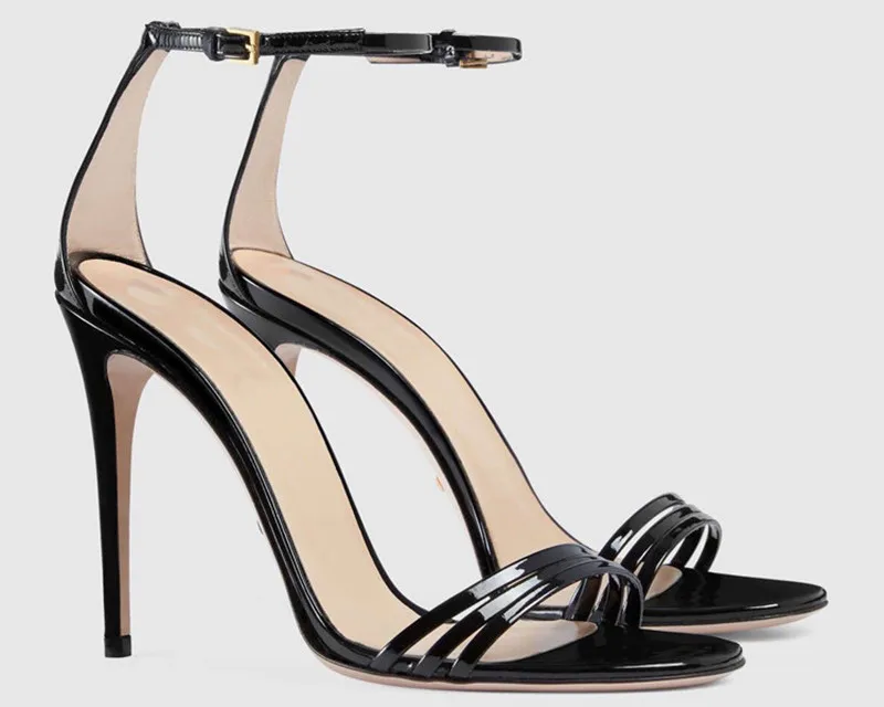 Alto Toe Cielo Mujeres Fghgf Boda rosado Rojo Zapatos Gladiador Sandalias Mujer Negro Sexy Tacón S rojo Nuevo azul De Negro Peep Verano 77qwH8C