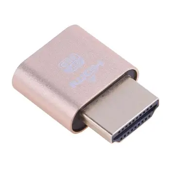 

ALLOYSEED VGA Virtual Display Adapter HDMI 1.4 DDC EDID Dummy Plug Headless Ghost Display Emulator 3840*2160 for Video card