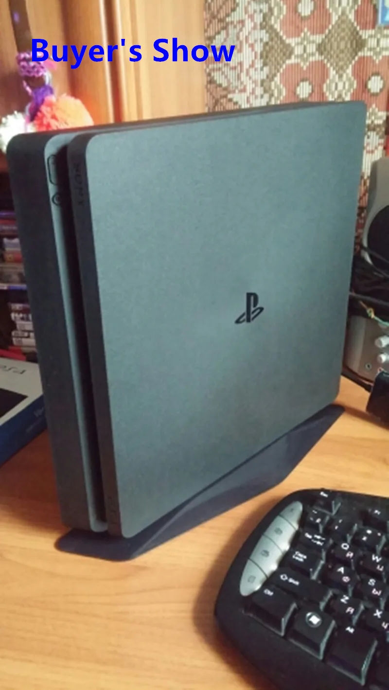 PS4 Pro Slim вертикальная подставка простота устойчивый анти-скольжения кровать основа для макияжа лица док-станция Подставка для Поддержка для PS4 тонкий поляризационный фильтр Pro консоли