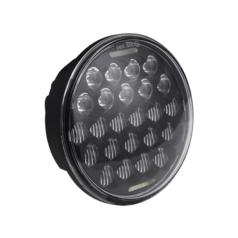 

5.75" Led Headlight 5 3/4 Inch projector Moto Headlight for sportster Dyna, Softail, Super Glide Motorcycle Headlight DRL
