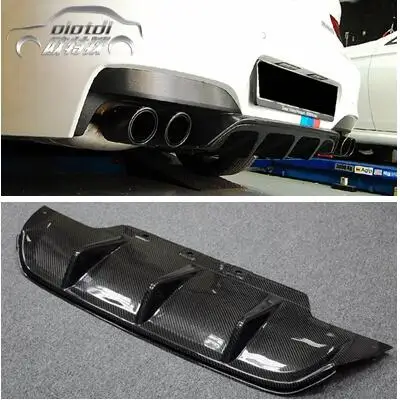 

carbon fiber Car Styling Rear bumper lip diffuser for BMW F06 F12 F13 M6 2013-2015