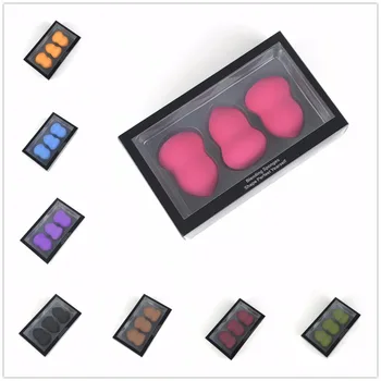 

3 Pcs Makeup Beauty Sponge Foundation Cosmetic Puff Smooth Face Contour