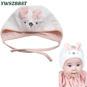 

Baby Hats Rabbit Ears Cotton Kids Caps Spring Autumn Baby Girls Hats Lovely Infant Toddlers Beanies for Baby Photo Props