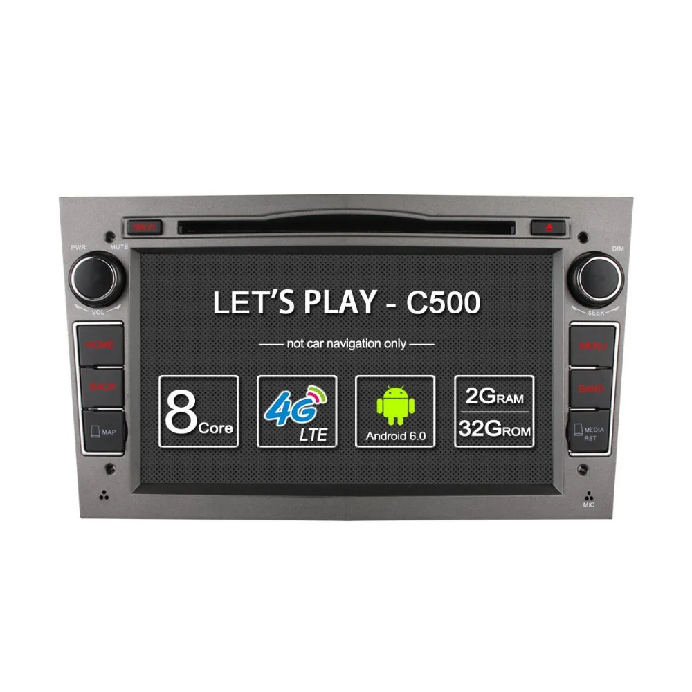 Top vehicel 2 din car radio gps Android 6.0 with bluetooth USB car dvd For Vauxhall Opel Astra H G J Vectra Antara Zafira  wifi 4G 4