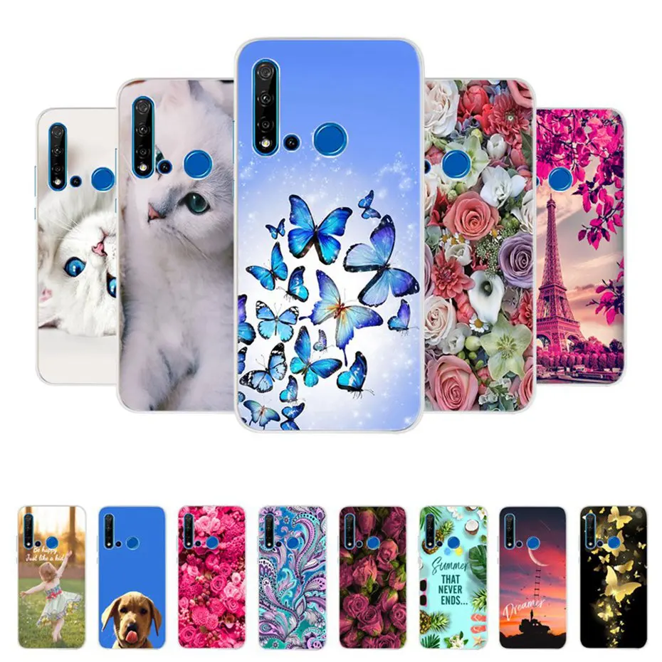 

For Phone Case Huawei P20 lite 2019 Case Soft TPU Silicone Back Cover For Huawei P20 lite 2019 GLK-LX1 GLK-LX2 GLK-LX3 Case Capa