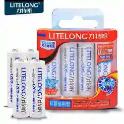 4 шт. новые Ёмкость litelong А. А. 1200 мАч 14500 3.2 В lifepo4 Перезаряжаемые Батарея Бесплатная доставка