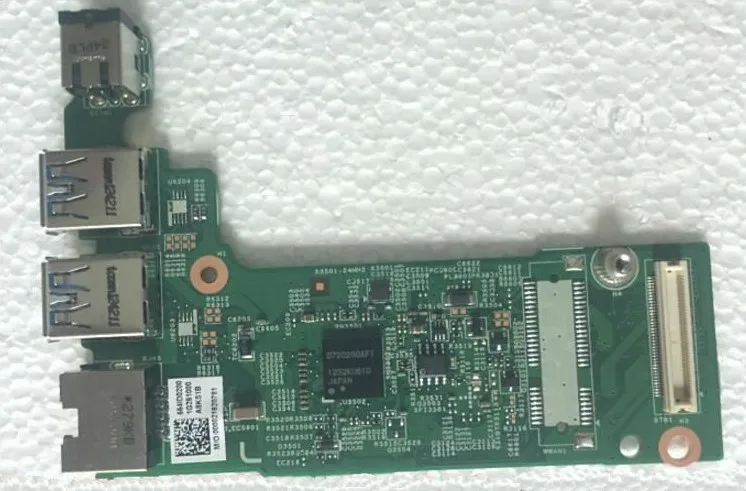 Оригинальный разъем USB Ethernet для Dell Vostro 3350 DN13 10798 1 плата 48.4ID10.011 ts105 протестирована
