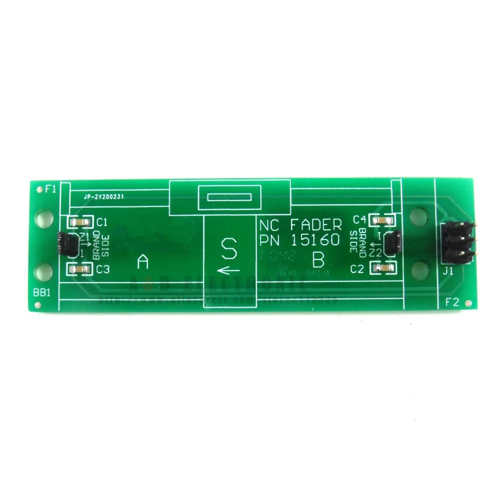 1 шт. сменный фейдер для RANE NC Hall Sensor PCB Assy TTM57sl TTM56 TTM56s DJ миксеры PN15160|Аксессуары