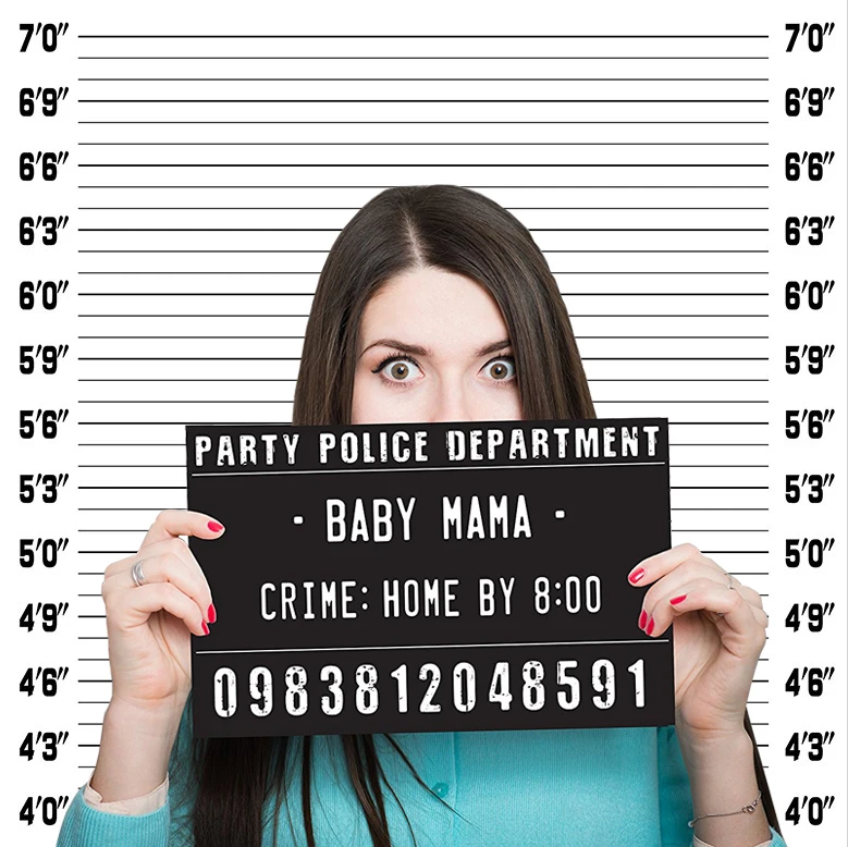 

Police Up Line for Special Usage mugshot mug shot Backgrounds Vinyl cloth High quality Computer printed custom photo backdrop