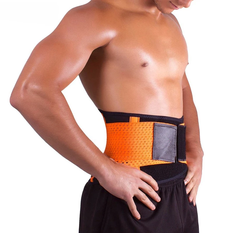 

Fitness Support Training Belt Men and Women Lumbar Support Neoprene Waist Trimmer Belt S-2XL Neoprene Slimming Waist Belts
